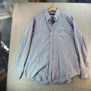 Augusta National Masters Button Down Shirt Mens XL Plaid Made in Italy Clubhouse